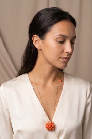 Collar Rocalla Coral
