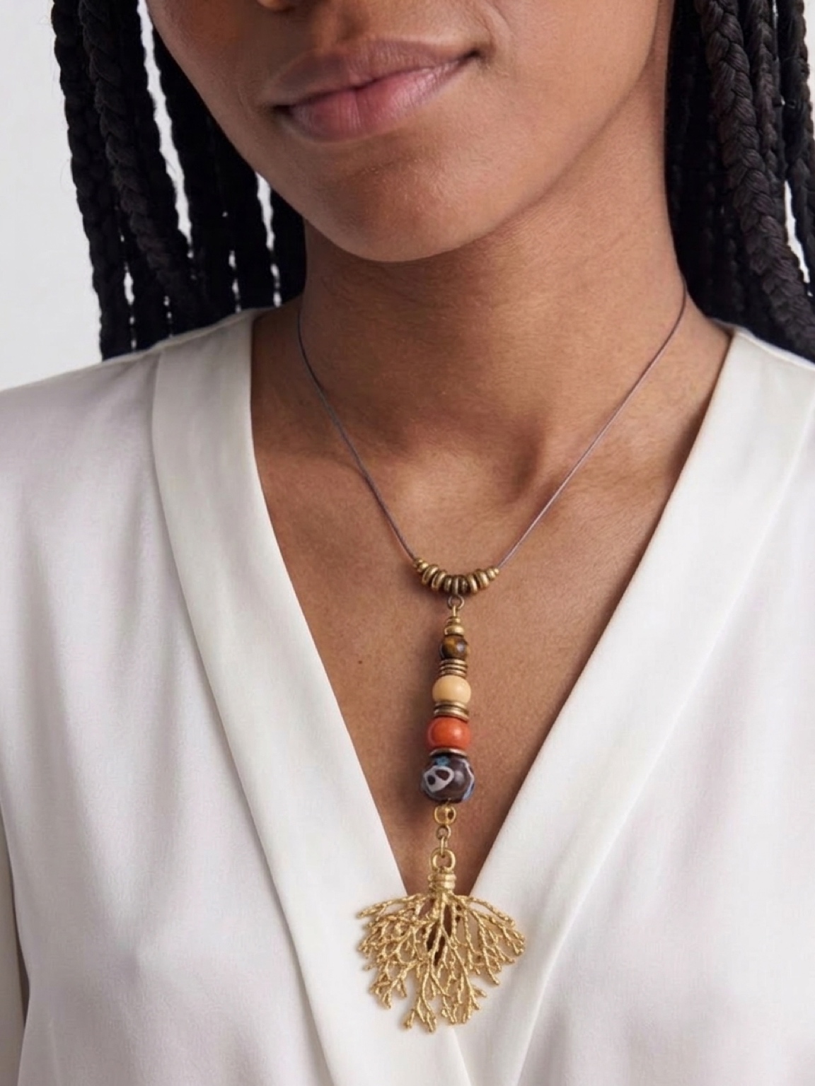 Collar Coral Marino