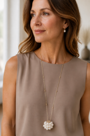 Collar Rocalla Perla