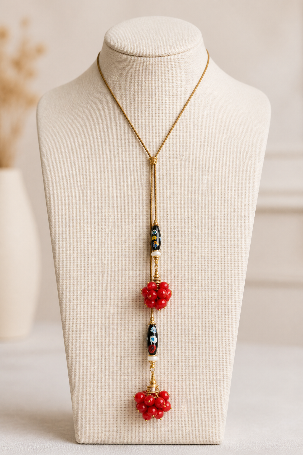 Collar Geranio Millefiori - Imagen 2