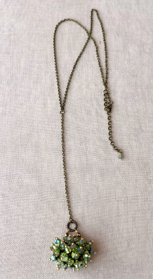 Collar Rocalla Iris Verde - Imagen 2